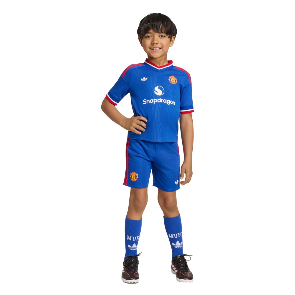 Mini Kit Manchester United Away Jersey 26/27